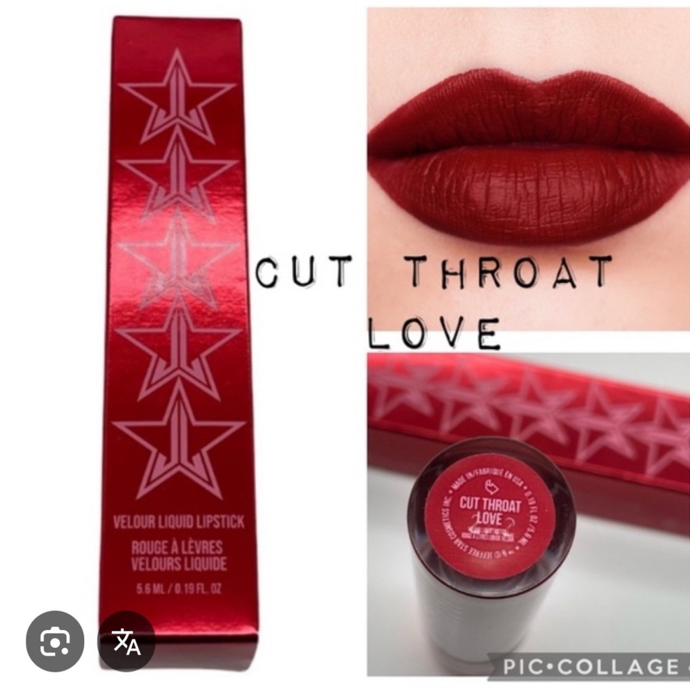 New Jeffree Star Velour Liquid Lipstick - Cut Throat Love